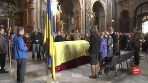 У Львові провели в останню путь відомого волонтера Богдана Дідича