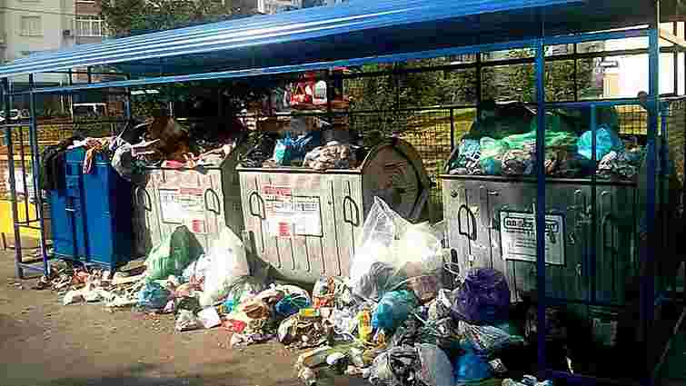 У Львові заповненими є 419 сміттєвих майданчиків