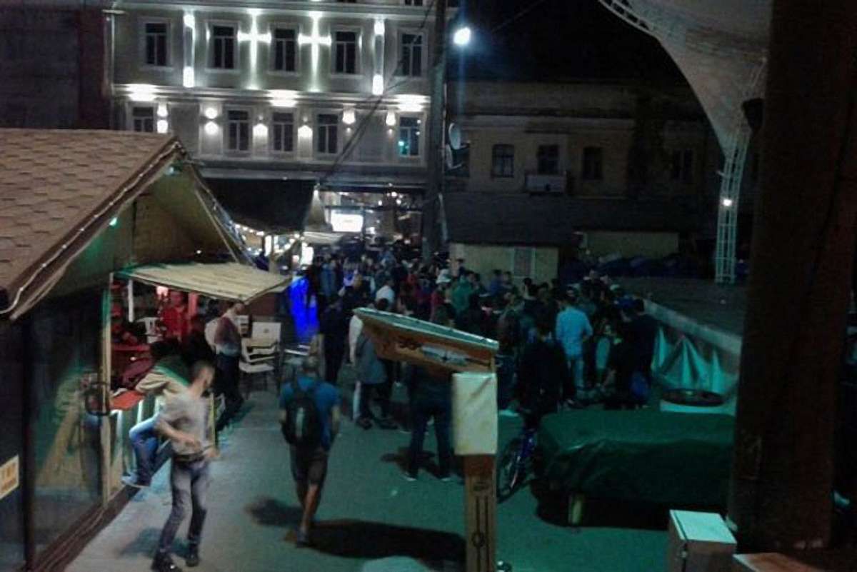 У центрі Одеси сталася масова бійка