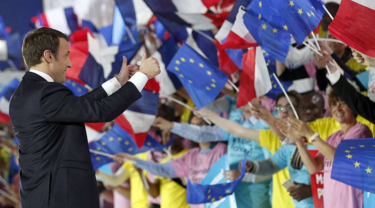 На виборах президента Франції переміг Еммануель Макрон 