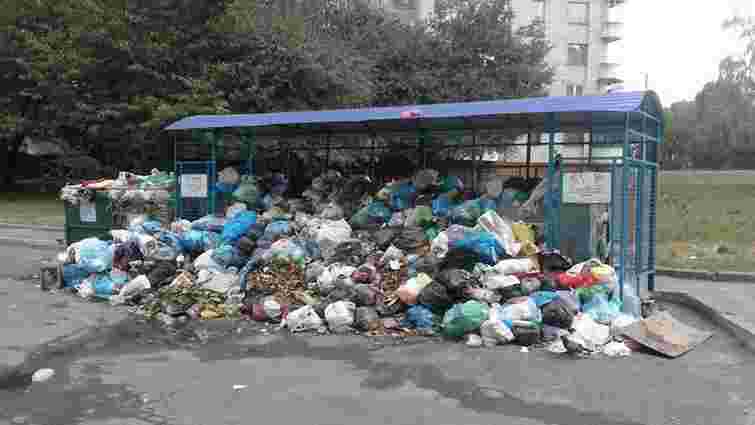 У Львові переповнено 35% сміттєвих майданчиків житлового фонду