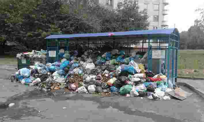 У Львові переповнено 35% сміттєвих майданчиків житлового фонду