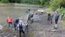 У львівському парку «Погулянка» з озера виловили близько тонни живої риби
