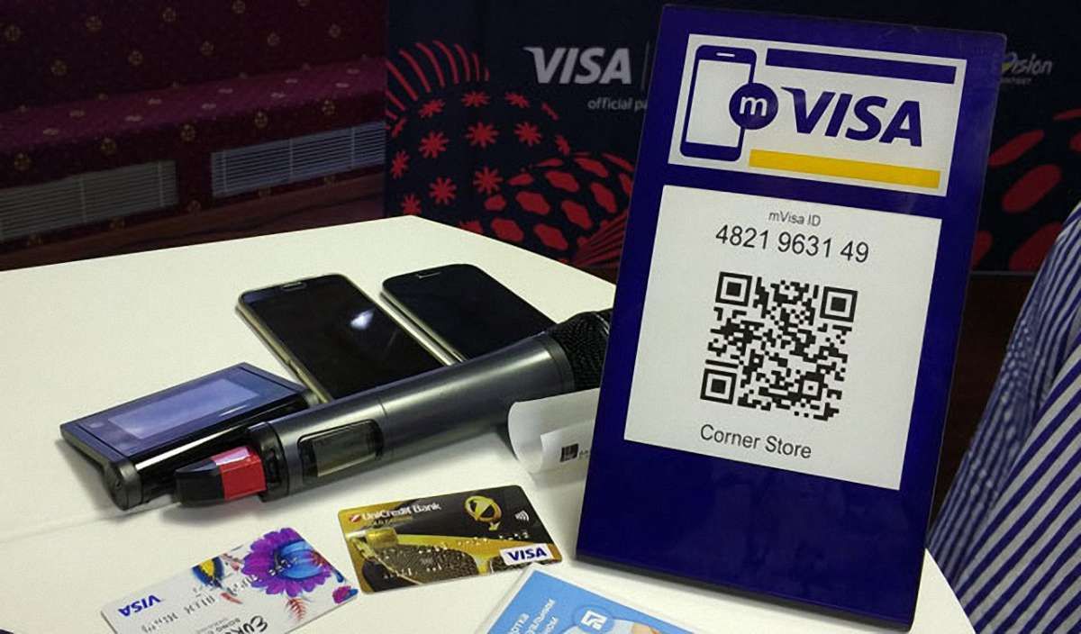 Visa показала нову технологію безконтактної оплати, яку запустять в Україні