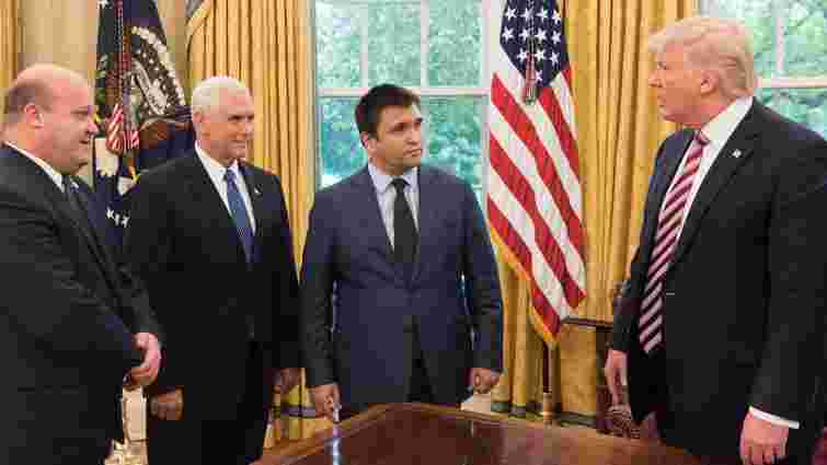 Клімкін зустрівся з президентом і віце-президентом США