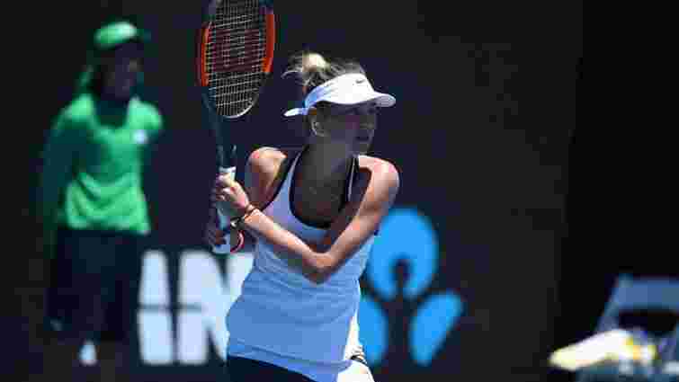 14-річна українська тенісистка Марта Костюк виграла перший дорослий турнір в кар'єрі