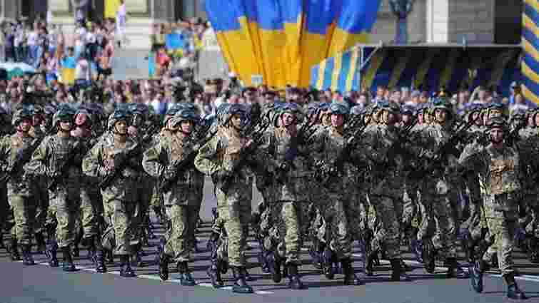 На День Незалежності в Києві пройде військовий парад