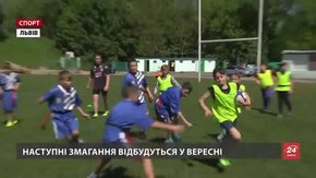 У перших змаганнях із регбі-5 взяло участь 12 шкільних команд Львова