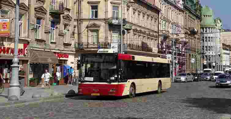 У Львові змінили маршрут автобуса №53