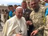 Бійці АТО зустрілися з Папою Римським у Ватикані

