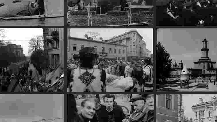 В Івано-Франківську показали кінохроніку про сто років з історії міста