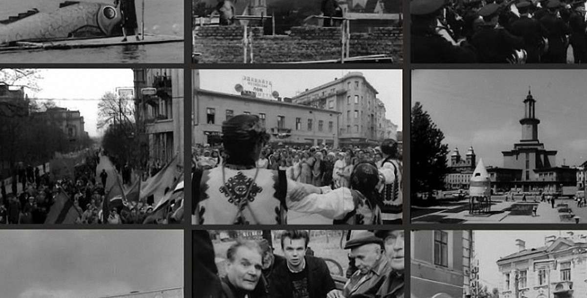В Івано-Франківську показали кінохроніку про сто років з історії міста