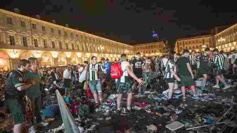 Більше 600 осіб постраждали в Турині у тисняві після матчу фіналу Ліги чемпіонів