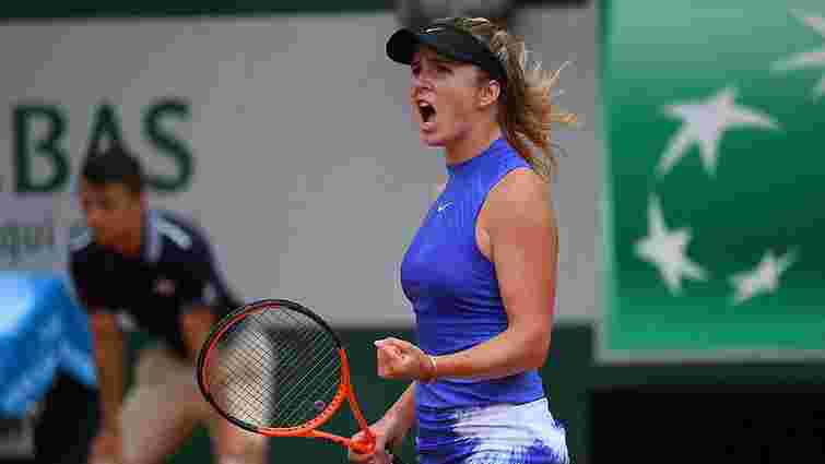 Еліна Світоліна зіграє у чвертьфіналі Roland Garros на знеболювальних препаратах