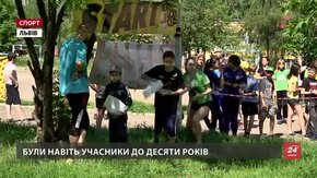 На Кубку Львівщини орієнтувальники шукали контрольні пункти між багатоповерхівками