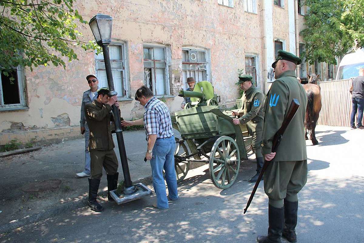 У Вінниці завершують зйомки фільму про Симона Петлюру