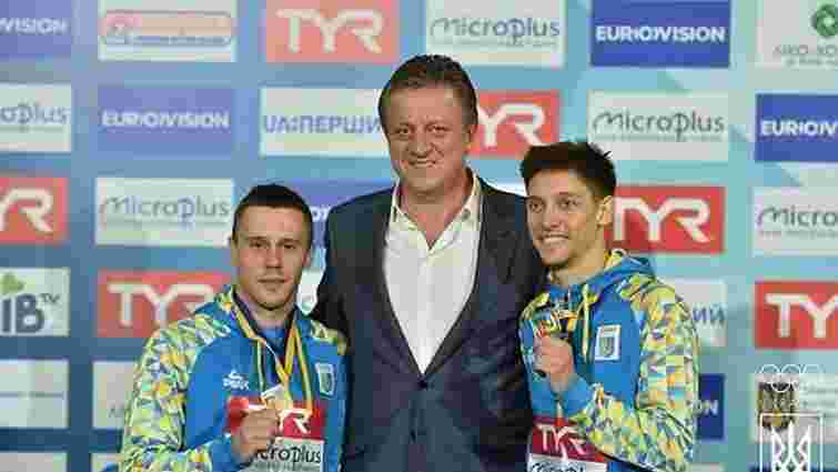Українська збірна завоювала десяту медаль на домашньому чемпіонаті Європи зі стрибків у воду