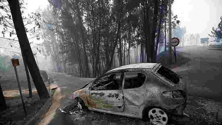 У Португалії у лісових пожежах загинуло 60 людей, країна оголосила триденну жалобу