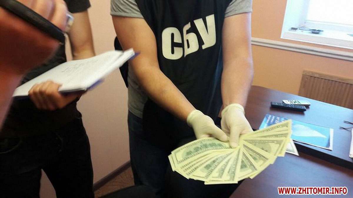 У Житомирі СБУ затримала депутата на хабарі за безперешкодну роботу бурштинокопачів