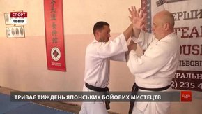 У Львові проводять майстер-класи з древніх та сучасних японських бойових мистецтв
