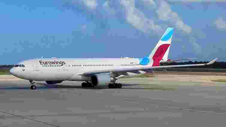 Німецький лоукостер Eurowings літатиме з України