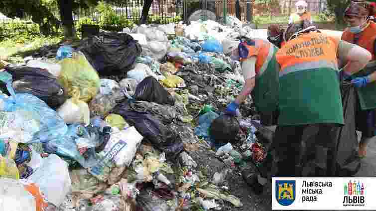 За добу зі Львова вивезли 642 тонни сміття