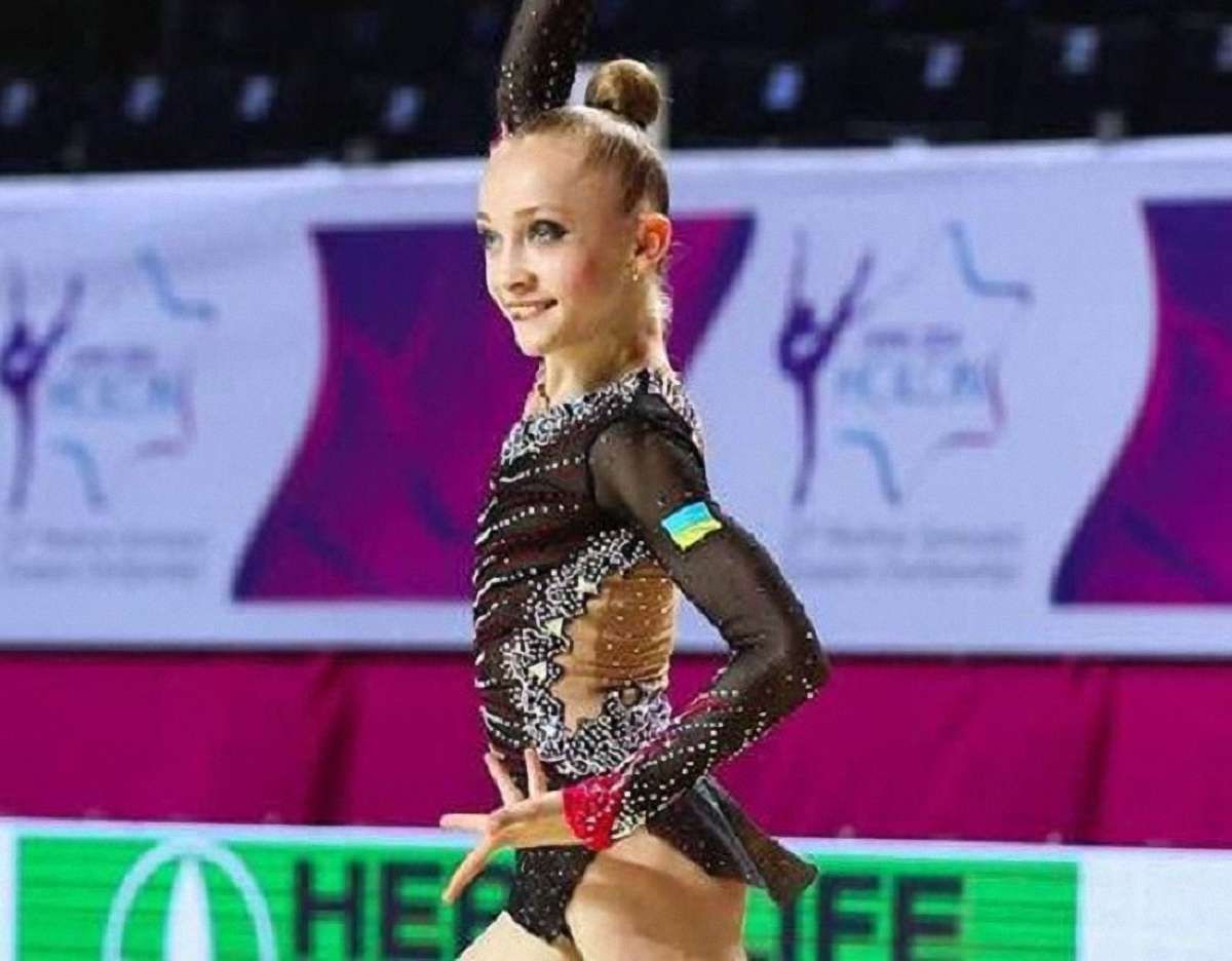 Христина Погранична завоювала три медалі для української збірної з художньої гімнастики