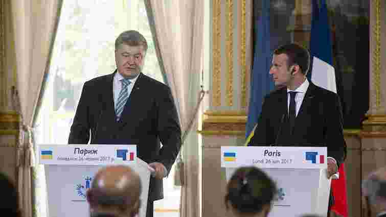 Президент Франції запропонував свій план деокупації Донбасу