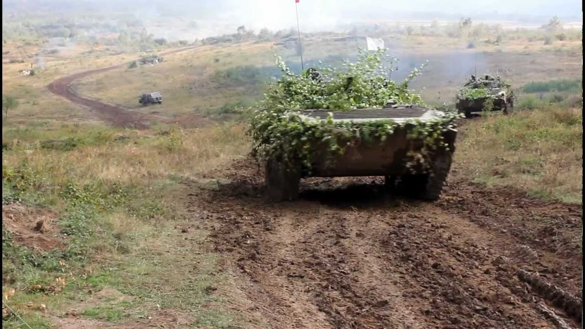 На Рівненському військовому полігоні під час навчань травмувалися п’ятеро вояків