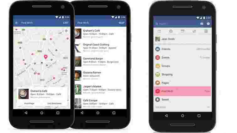 Facebook запускає нову функцію пошуку найближчої точки вільного Wi-Fi