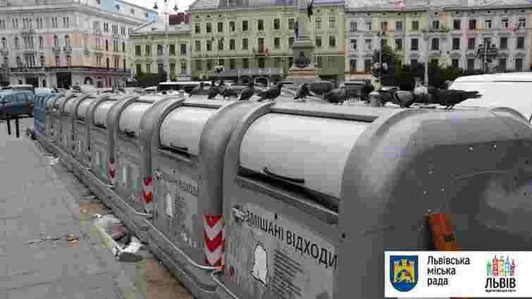 За добу зі Львова вивезли 745 тонн сміття