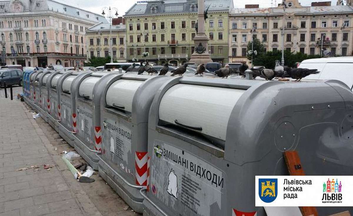 За добу зі Львова вивезли 745 тонн сміття