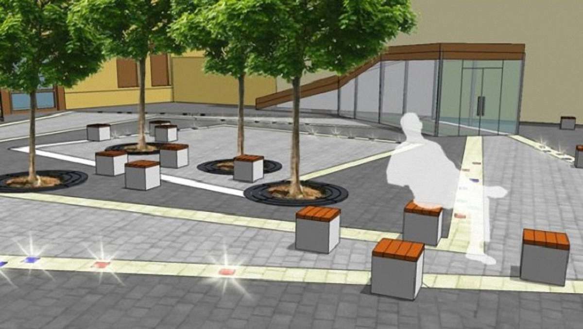 Замість лип у сквері на вул. Дорошенка висадять японські багряники