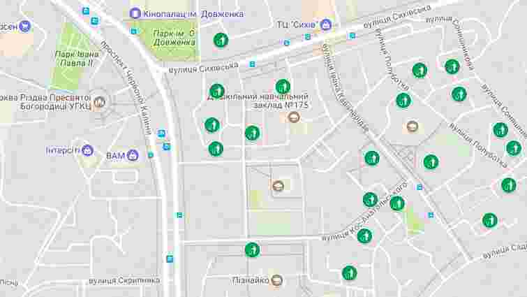 Онлайн-мапа переповнених сміттєвих майданчиків у Львові. 5 липня