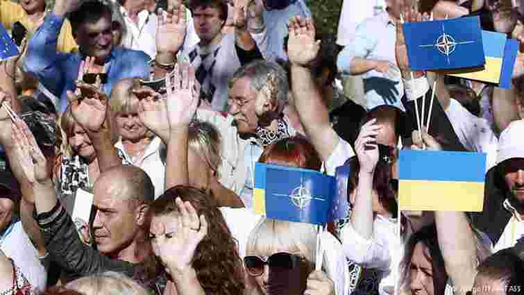В Україні збільшилась кількість прихильників вступу до HATO