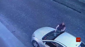 За розбиту машину муніципальна дружина Львова подасть на хулігана до суду