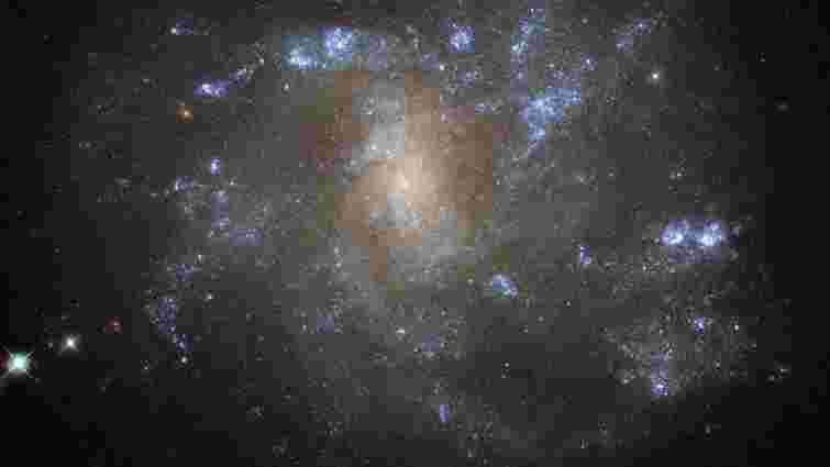 Телескоп Hubble сфотографував схожу на Чумацький шлях галактику