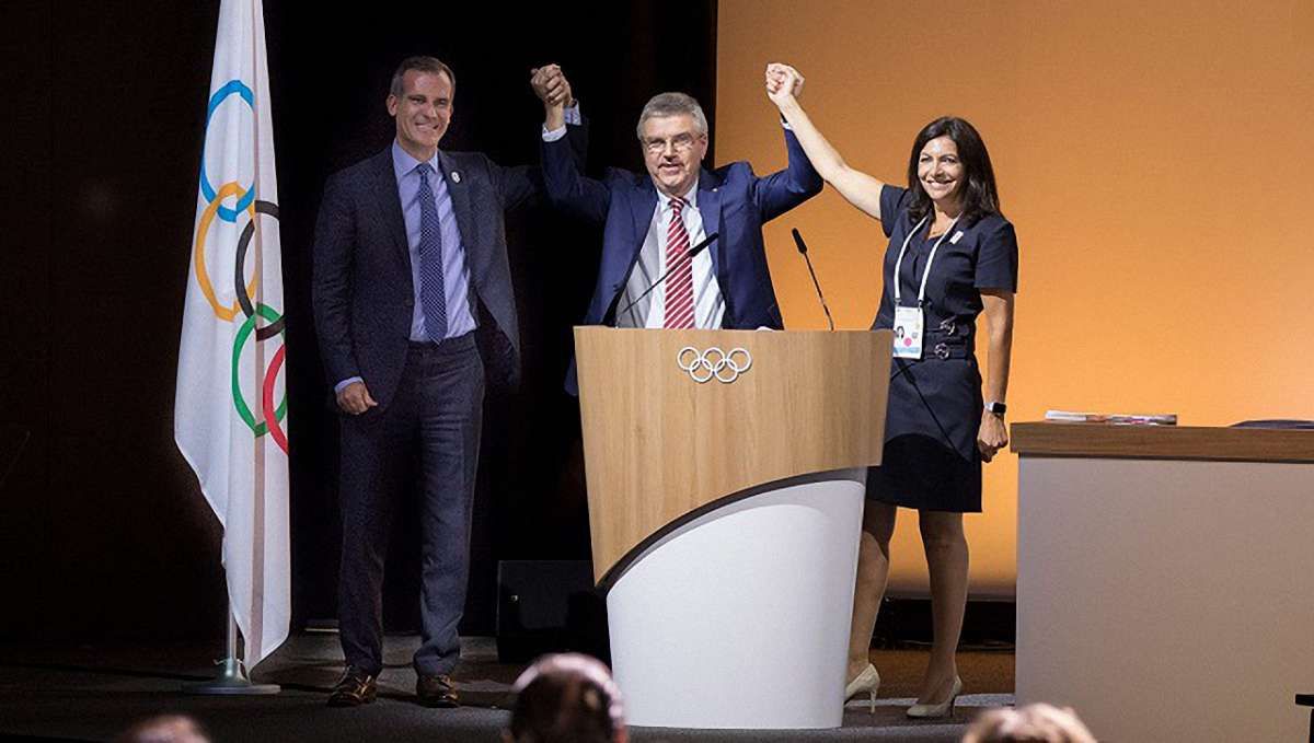 Олімпійські ігри в 2024 і 2028 роках пройдуть в Парижі та в Лос-Анджелесі