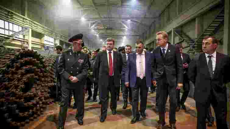 У п’ятницю до Львова прилетить президент Петро Порошенко