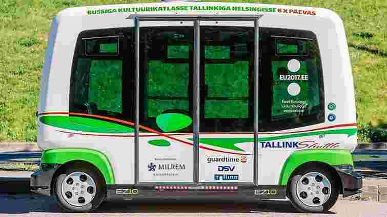 В Естонії з'являться безкоштовні самокеровані автобуси без водіїв