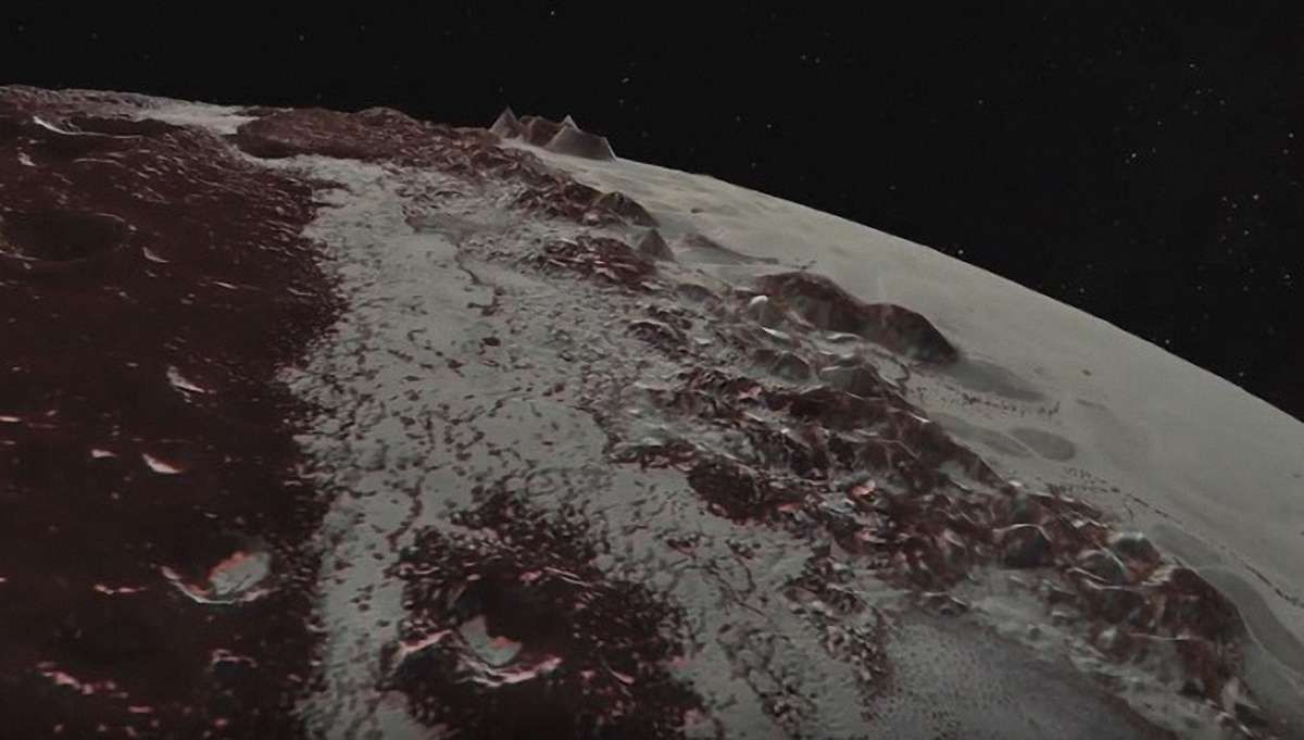 NASA показало відео польоту над поверхнею Плутона і Харона

