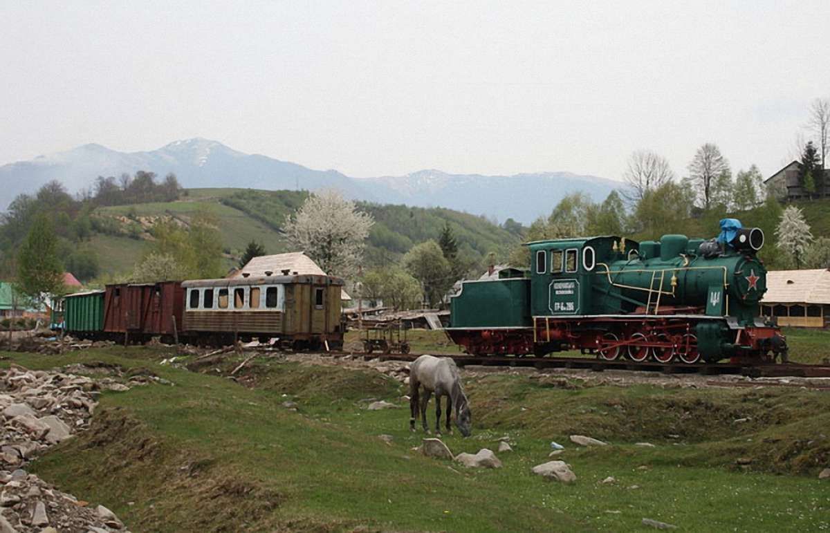 На Закарпатті запустять вузькоколійкою туристичний ретро-поїзд 