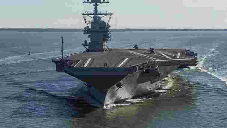 Військово-морські сили США отримали новітній авіаносець вартістю $13 млрд