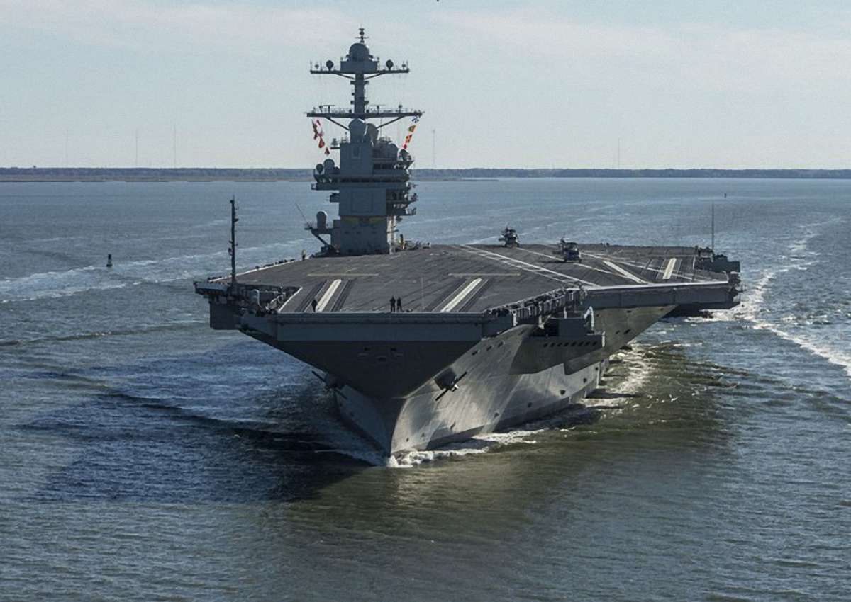 Військово-морські сили США отримали новітній авіаносець вартістю $13 млрд