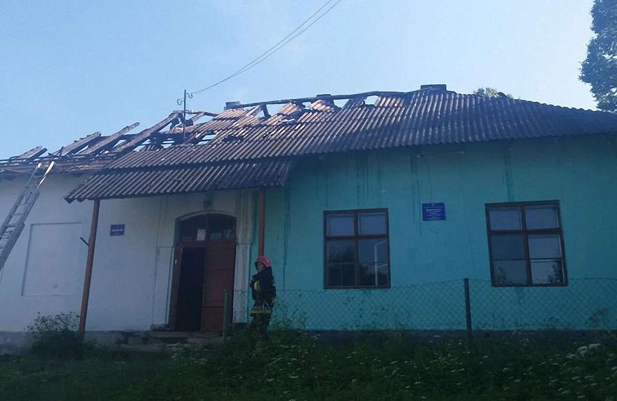 У Старосамбірському районі горів народний дім