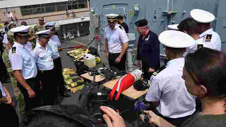 В Одесі українські та британські моряки провели навчання на борту есмінця з групи НАТО