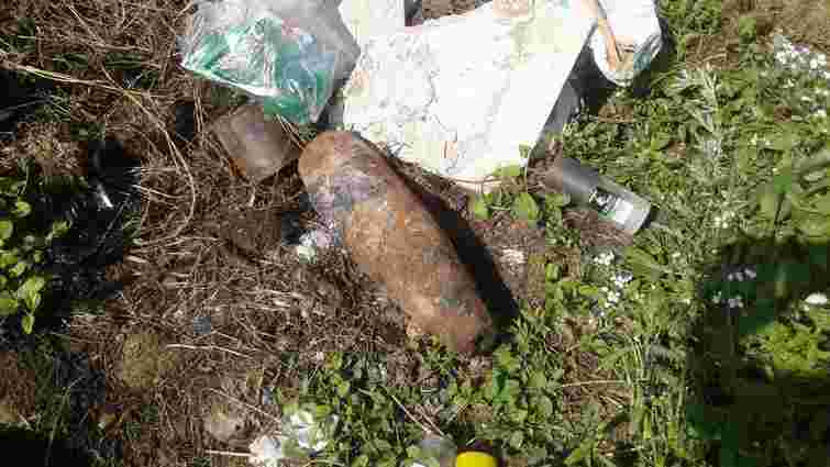  У Львові  на сміттєвому майданчику знайшли боєприпас Другої світової