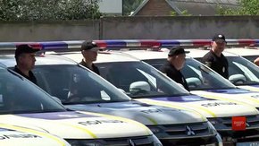 На Львівщині поліцейські групи швидкого реагування отримали нові автомобілі