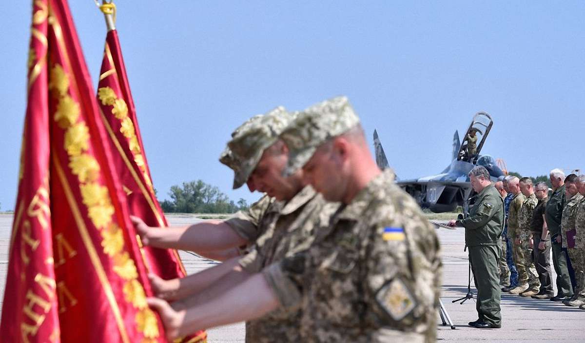 Президент затвердив новий зразок бойового прапора військових частин ЗСУ