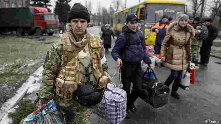 Серед європейських країн найбільше біженців з Донбасу прийняли Італія та Німеччина
